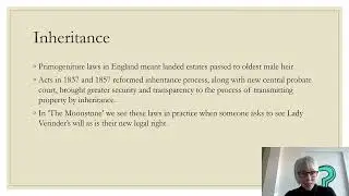 Victorian wealth and inheritance