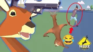 Game Absurd Yang Pernah Gua Main😂!!!...Deeeer Simulator
