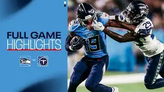 Tennessee Titans Highlights vs. Seattle Seahawks | 2024 Preseason Week 2
