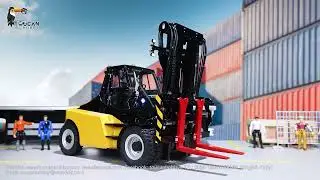 Amazing details of the 1/14 Aoue-LD160S RC Hydraulic Forklift! 🚜