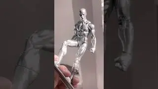 Silver Surfer review! #actionfigures #marvel #marvellegends #toys #fantasticfour #tweening #giveaway