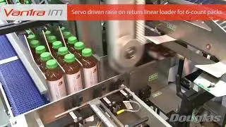 Versatile Cartoner Runs Cans in Square Cartons and Bottles with Open Corner Cartons