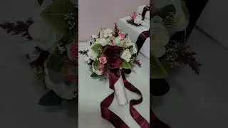 Buqu&ecirc; marsala #casamento #flowers #marsala #shorts #noivos #noiva #youtubeshorts #foryou #youtube