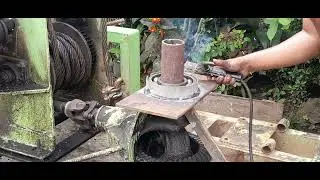 servis mesin alat bor .biar lebih kokoh lagi bersama mas oglek