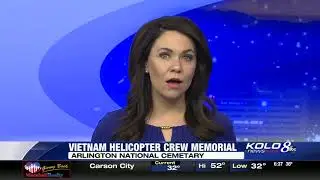 Rep Amodei Speaks with KOLO about Vietnam Helicopter Pilot & Crew Monument in Arlington