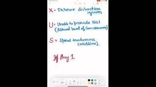 NEXUS criteria  | surgery | NEXT | NEETPG | INICET | by Abhiroop Bose