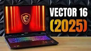 MSI Vector 16 HX AI (2025) REVIEW - FAST, but very big... (Gaming Laptop)