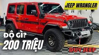 Top Những Trang Bị N&acirc;ng Cấp Jeep Wrangler Thật Kh&aacute;c Biệt V&agrave; Ngầu Chưa Đến 200 Triệu Đồng