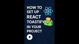 🚀 Setup React Toastify in 60 Seconds! | Toast Notifications in React Made Easy #software 