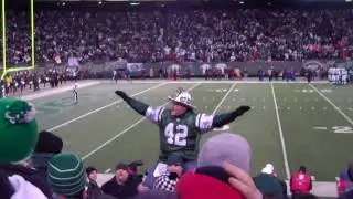 New York Jets- Fireman Ed J-E-T-S chant 1/3/2010