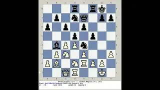 Bareev, Evgeny vs Carlsen, Magnus | World Chess Blitz 5th 2009, Moscow Russia