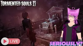 🔴Cemetery? Really? (Tormented Souls 2) #vtuberid