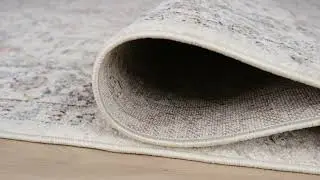 Abani Rugs MIL110A Vintage Traditional Vintage Cream Brown