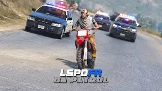 LSPDFR - Day 356 - Dirt Bike Police Chase