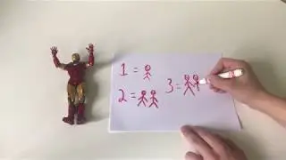 IRON MAN COUNTING NUMBERS !!!!