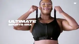The Ultimate Sports Bra&reg; fully adjustable in sizes A-I.