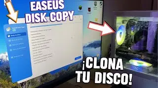 Clonar un disco en Windows 11/10 HDD/SSD EaseUS Disk Copy + Licencia de por vida