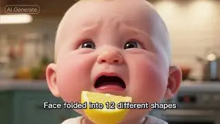 First lemon tasting encounter #reels #viral #trending #comedy #baby #story #viralvideo #funny #video
