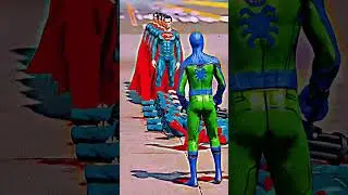 Spiderman Killing Superman #hulksmash #hulk #spiderman