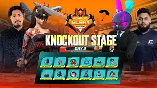 [🔴LIVE] ROAD TO GLORY GATEWAY 2026 | KNOCKOUT STAGE DAY 3 | FREE FIRE @MrTripleR @ItzKabbo 