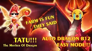 Easy Mode Dragon B12 Farm ft. Tatu - Summoners War