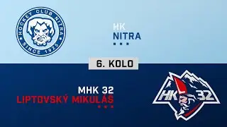 6.kolo HK Nitra - MHK 32 Liptovský Mikuláš HIGHLIGHTS