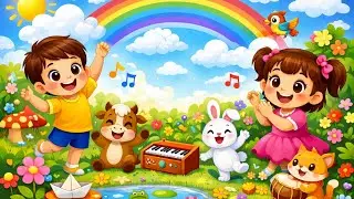 A Cute Baby & Pig Friendship ☔🐷 | AI Animation