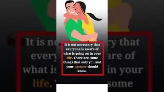 To Keep The Relationship Private | Love Quotes #shorts
