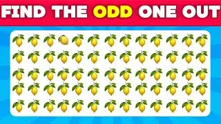 🧩 Find the ODD One Out | Emoji Quiz | Easy, Medium, Hard, Impossible | AbemQuiz