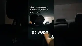 When you accidentally overslept during lunch break #work #lunchtime #overslept