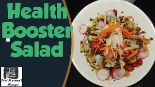health-booster Salad I easy salad I Immunity booster I diet-friendly I Chef Rushad's Recipe