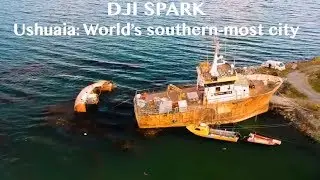 Flying the DJI Spark at the world's southern-most city |Ushuaia 🇦🇷 1080p HD
