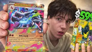 ABRIENDO 100 Packs De Cartas Con mi Hermano con PROBLEMAS