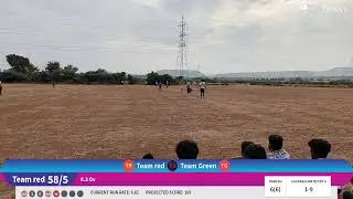 Team red vs Team Green live cricket match |  live - Gopal Reddy Stadium ,Tmp Tadpatri