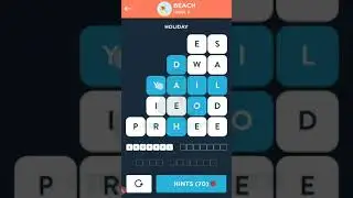 Wordbrain 2 Word Guru Beach Level 5 Walkthrough