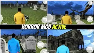 Horror Mod in Indian Bike Driving 3D 😱 | Ghost Attack Night Gameplay