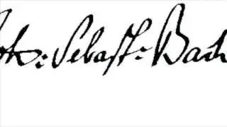 J.S.Bach, Fuga a 3 voci (prob. BWV 1144) (played on two harpsichords by Fabian and Dora Caspaary)