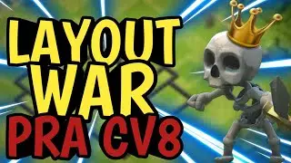 LAYOUT WAR ANTI-PT CV8/TH8 07/18&mdash;CLASH OF CLANS