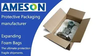 Ameson mini foam bags, expanding foam bags, auto parts, desktop computer,  artwork packaging