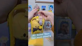 Unboxing a Stray Kıds clear Bbokari Skzoo pouch! So cute! #straykids #skzoo #straykidsfelix #skz