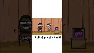 bullet proof chaddi #animation #funny #situationcomedy