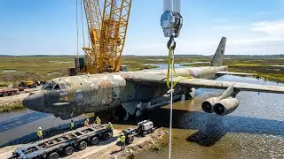 Excavating & Restoring a Crashed B 52 Stratofortress Bomber Full Documentary P3
