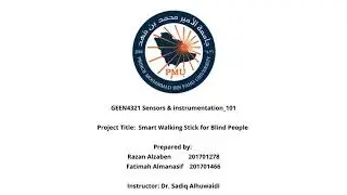 Smart Walking Stick for Blind People