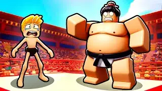 Я стал самым большим в Roblox Sumo Simulator