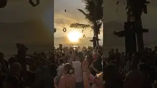 Magical sunset at Papaya Playa Project in Tulum with Ame & Dixon #tulum #dixon #ame #sunset #techno
