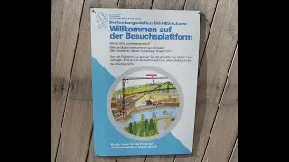 Oberrieden-Gattikon-Thalwil mit Baustellen des Entlastungsstollens Sihl-Z&uuml;richsee (ZH) / 14.03.24