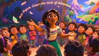 Magical Streets of Glitter ✨🏙️ | Fun Sparkling Adventure Song for Kids | Nursery Rhyme for Toddlers
