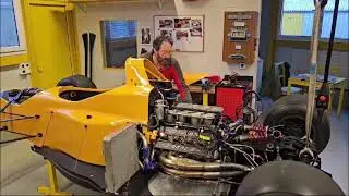 Formula 1 Judd V8 3.5 Litre Engine D900 first Start