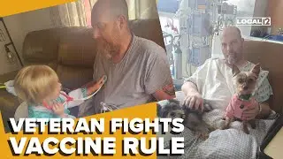 Ohio veteran calls for change after being denied heart transplant over vaccine refusal