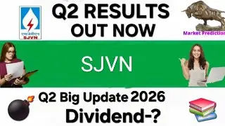 SJVN q2 results 2026 | SJVN share latest news today | sjvn stock news #q2results2026
